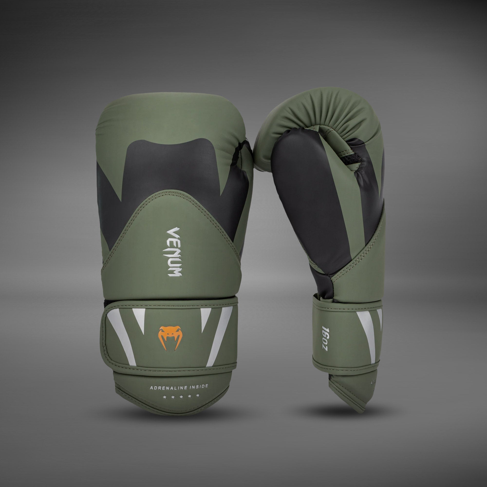 venum-challenger-4-0-boxhandschuhe-khaki-schwarz image 2