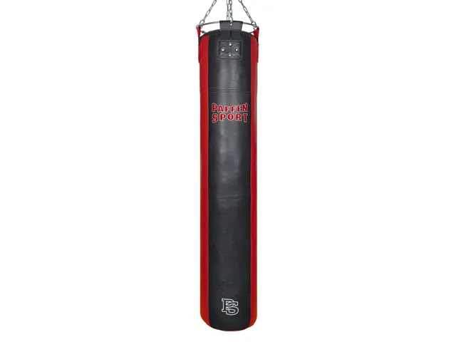 paffen-sport-star-boxsack-h-ngend-aus-leder-180-cm-35-cm-durchmesser-ca-55-kg-sc image 1