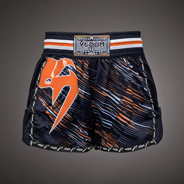 venum-giant-muay-thai-shorts-orange image 1