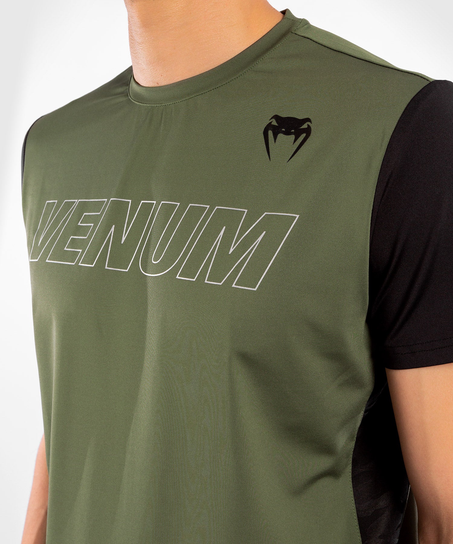 venum-classic-evo-dry-tech-t-shirt-khaki-silber image 5