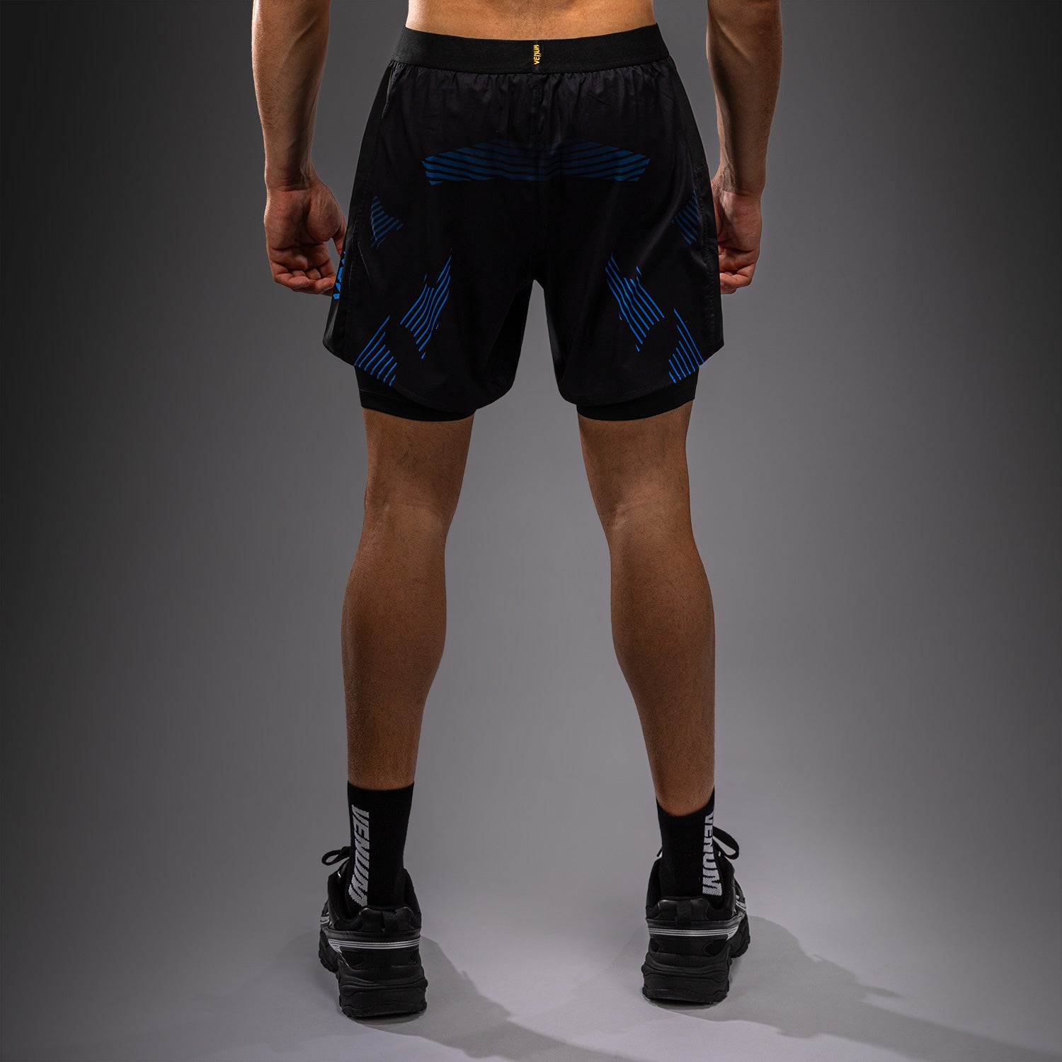 venum-no-gi-6-0-trainingsshorts-2-in-1-schwarz-blau image 4