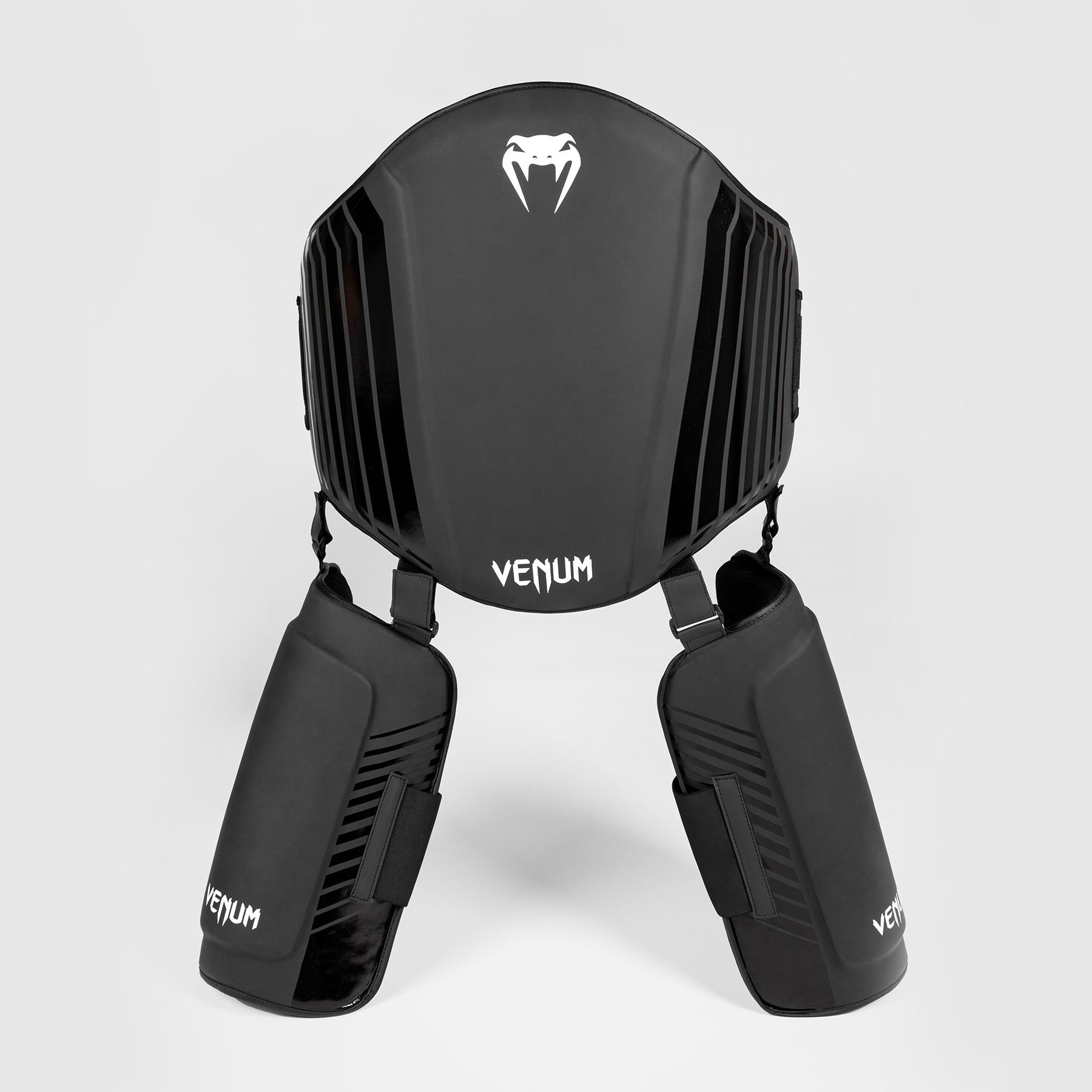 venum-challenger-bauch-und-beinschutz-schwarz-wei image 1
