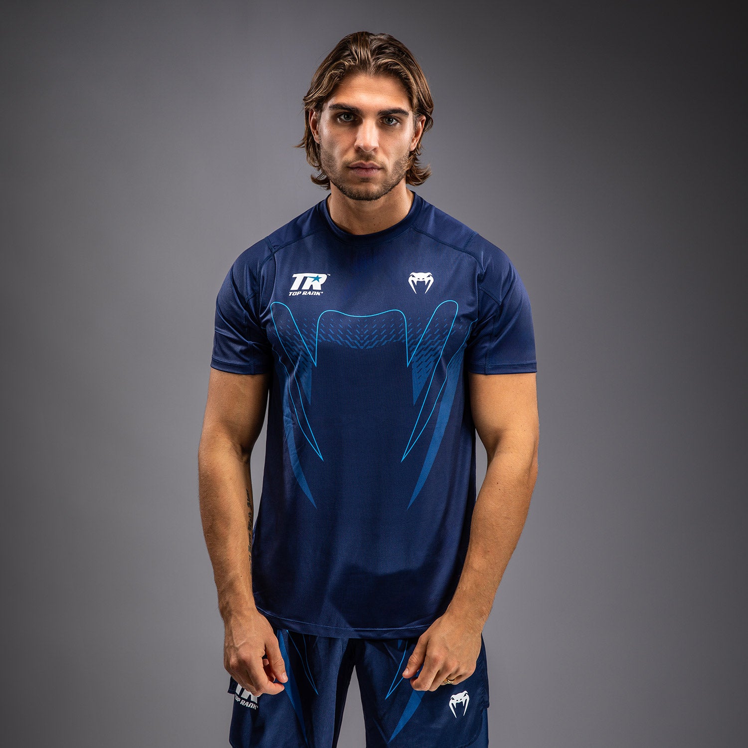 venum-x-top-rank-original-dry-tech-t-shirt-herren-navy-blau image 1