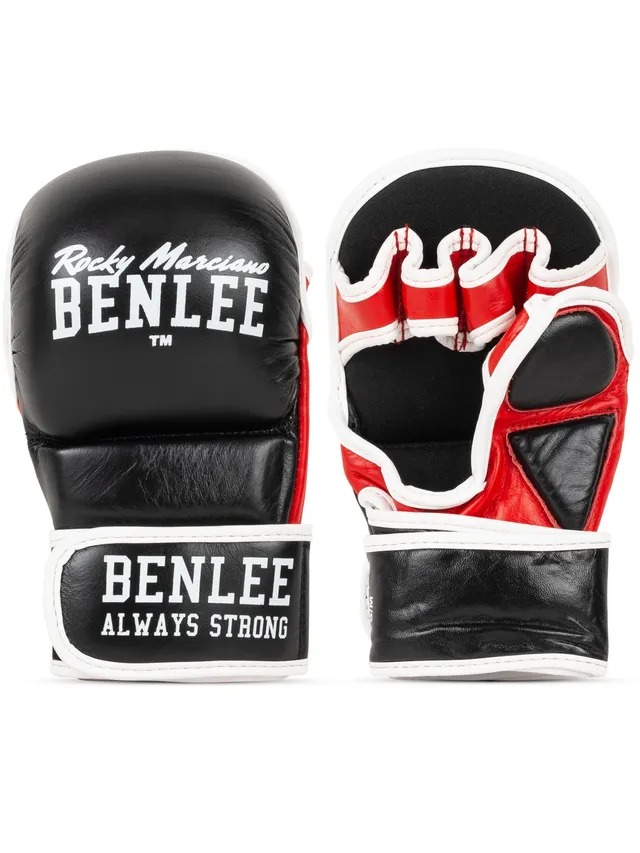benlee-striker-mma-handschuhe-leder-trainingshandschuhe-mit-handgelenk-fixierung image 1