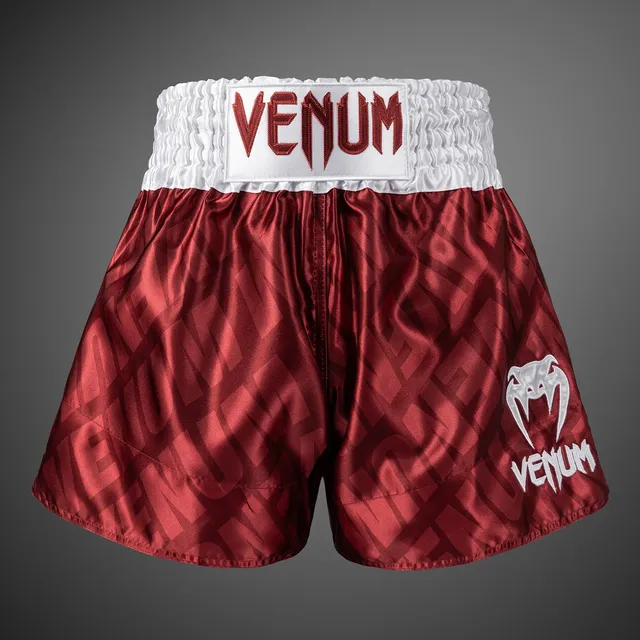 venum-contender-xt-muay-thai-shorts-kirschrot-wei-unisex image 1