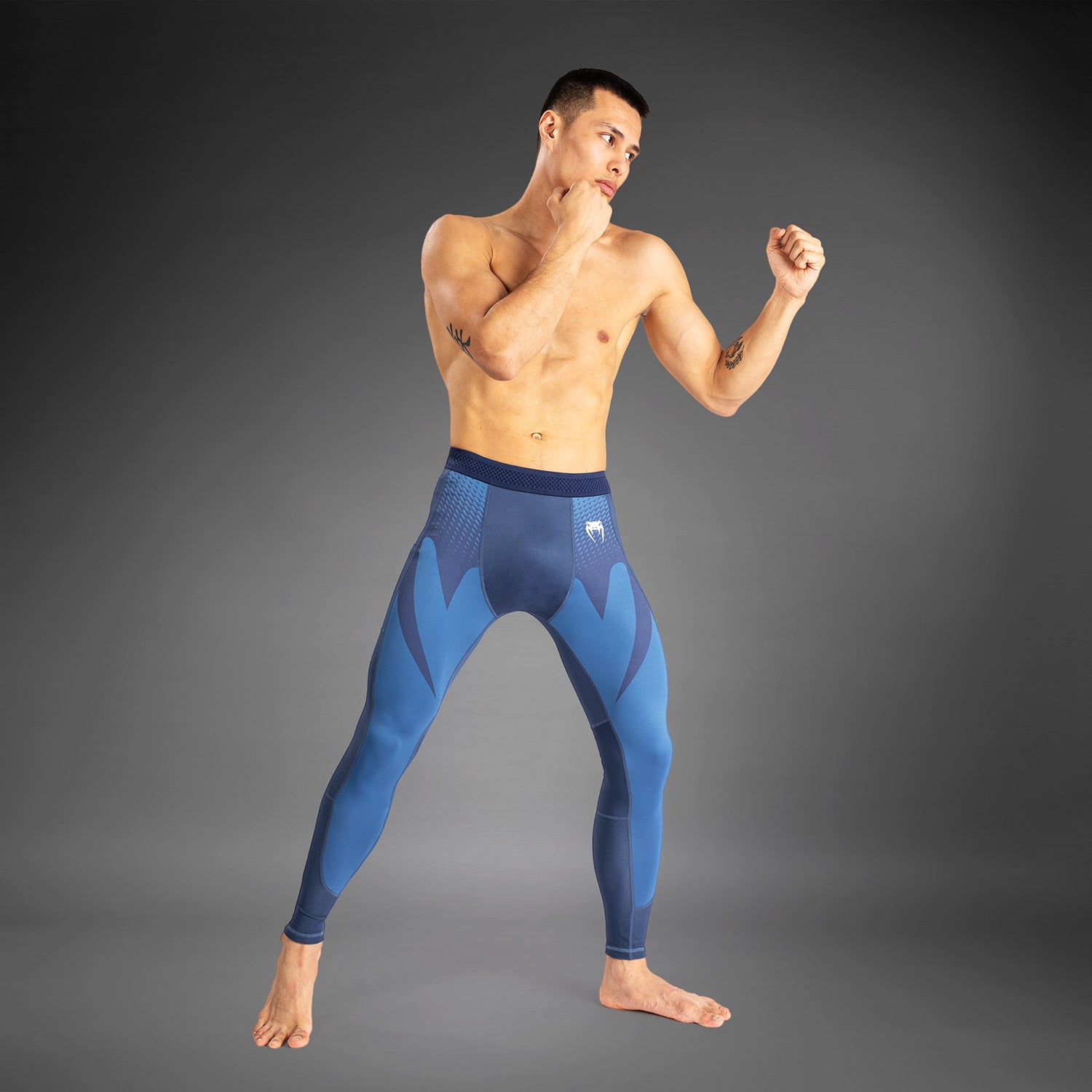 venum-attack-herren-gamaschen-spats-marineblau image 5