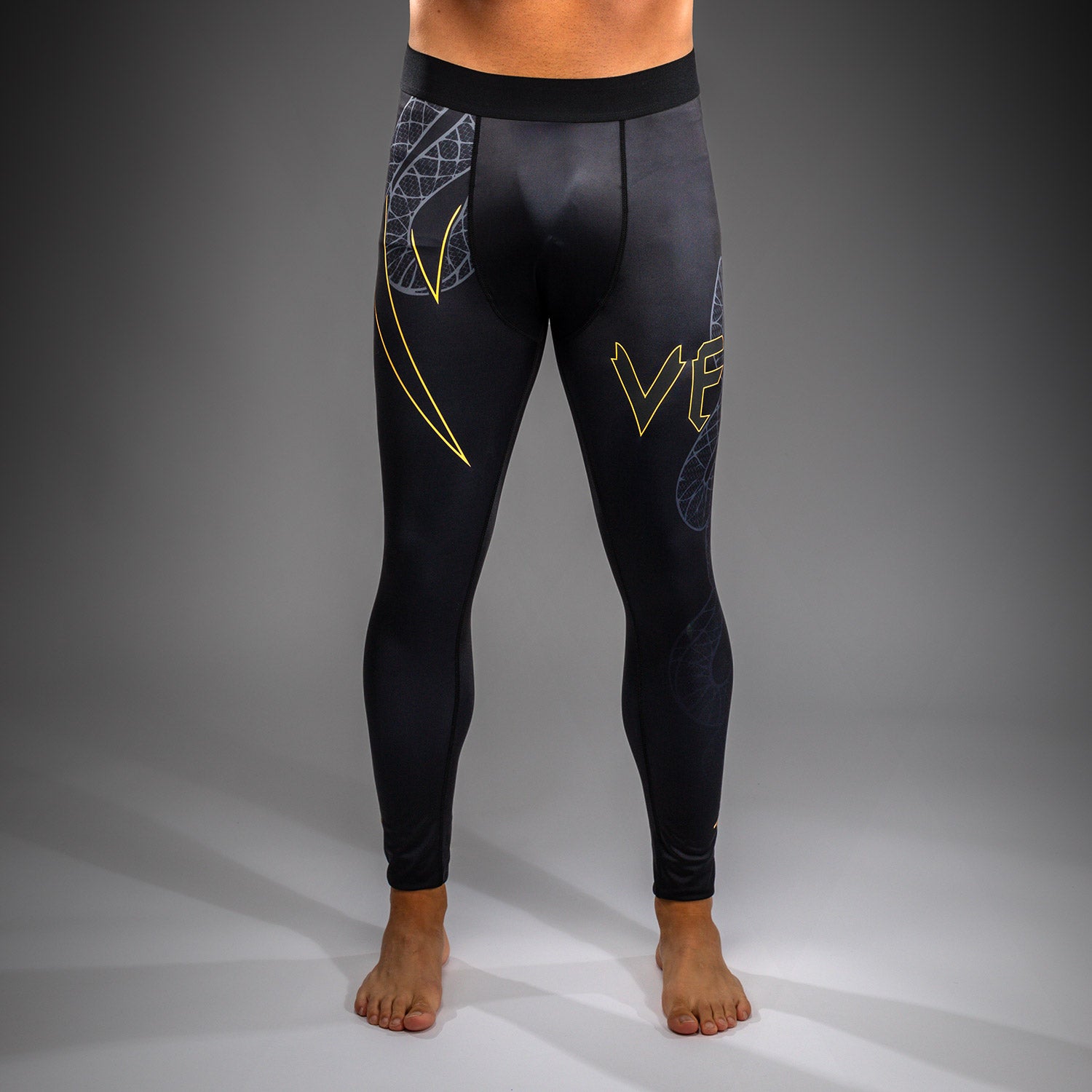 venum-serpenti-spats-schwarz-silber-gold-herren image 2