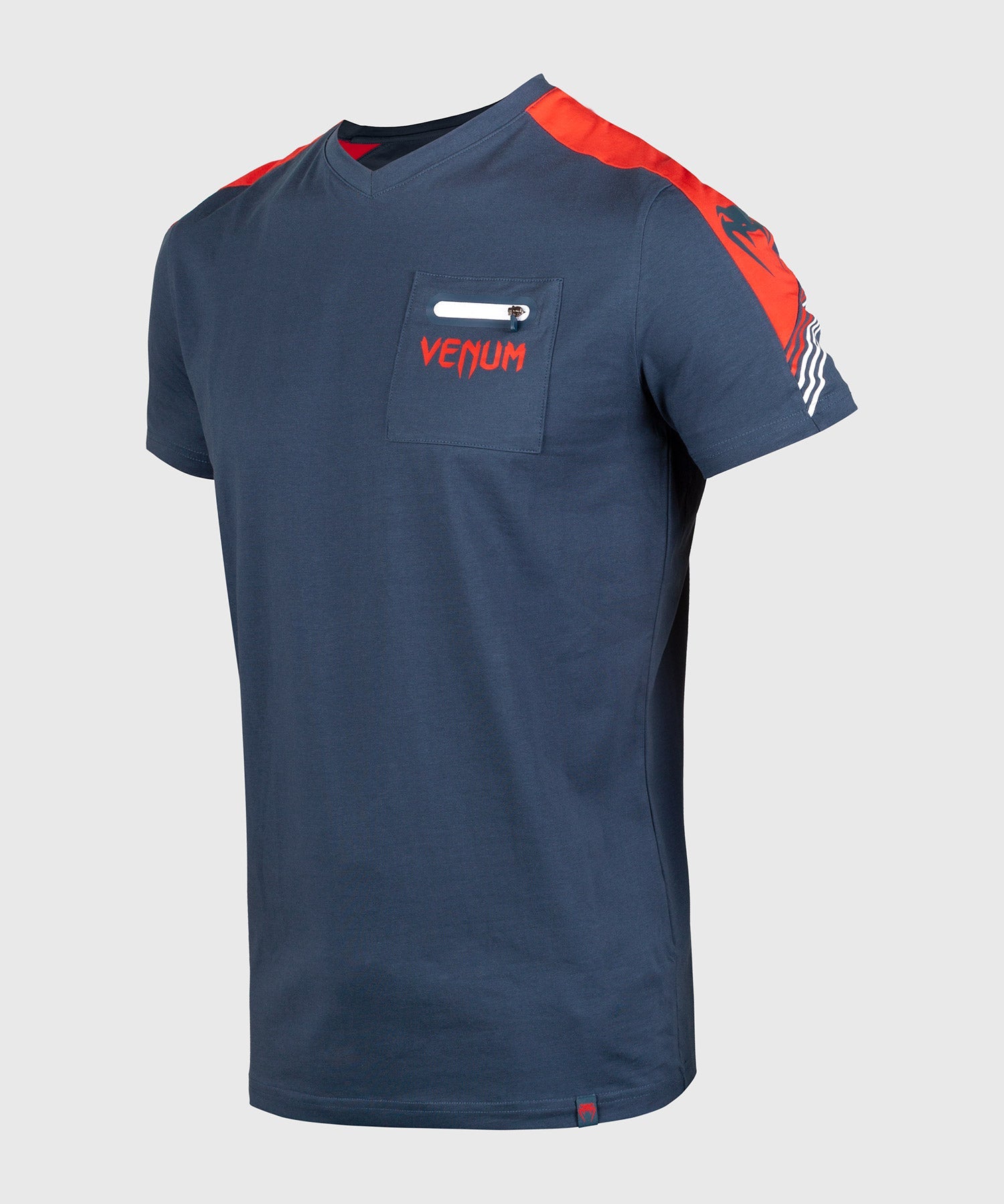 venum-cargo-t-shirt-dunkelblau-himbeere-wei image 3