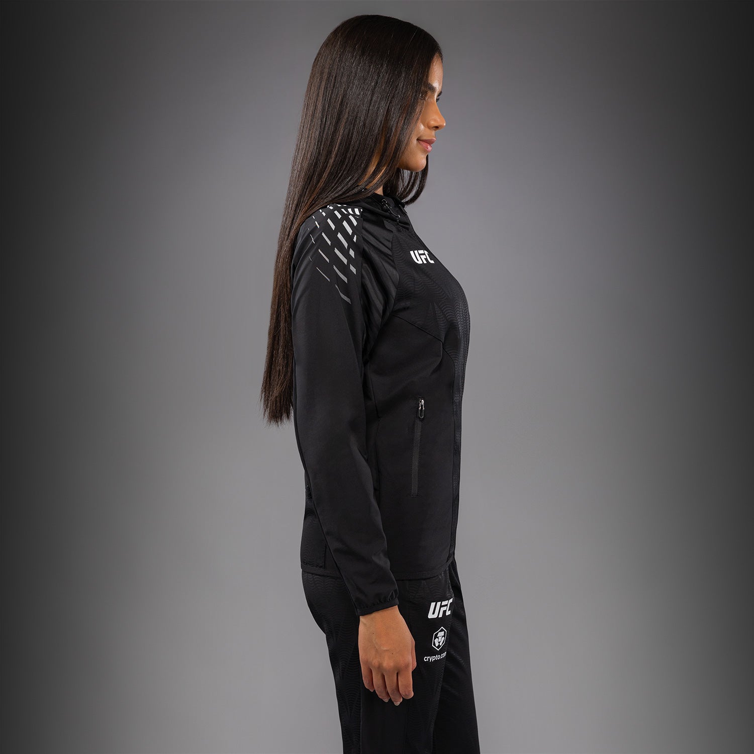 ufc-zenith-by-venum-authentic-fight-night-kapuzenjacke-damen-schwarz image 5
