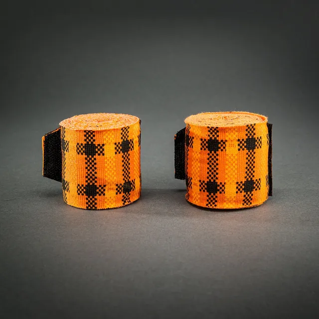 venum-kontact-evo-tartan-box-bandagen-k-rbis-orange image 1