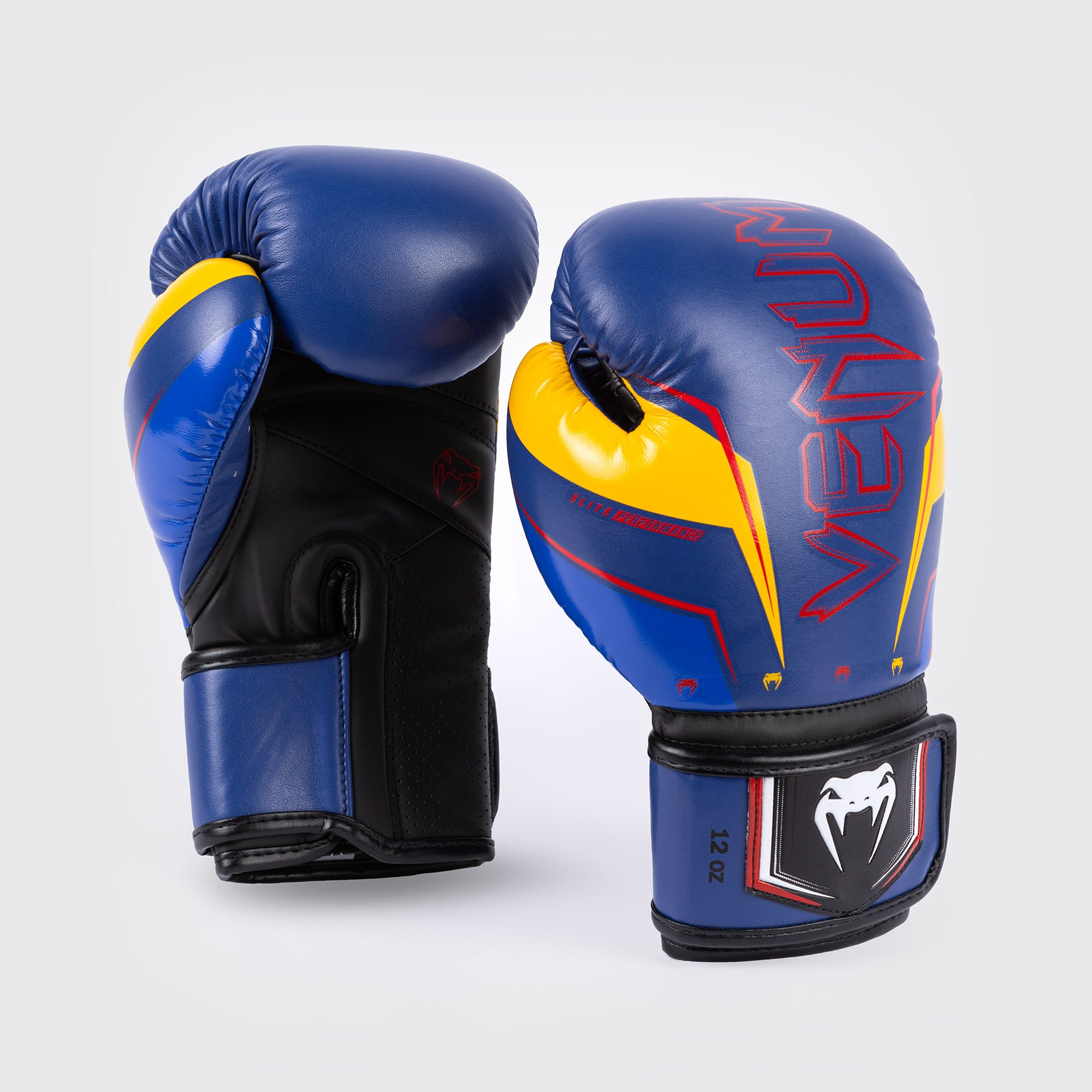 venum-elite-evo-boxhandschuhe-blau-gelb image 2