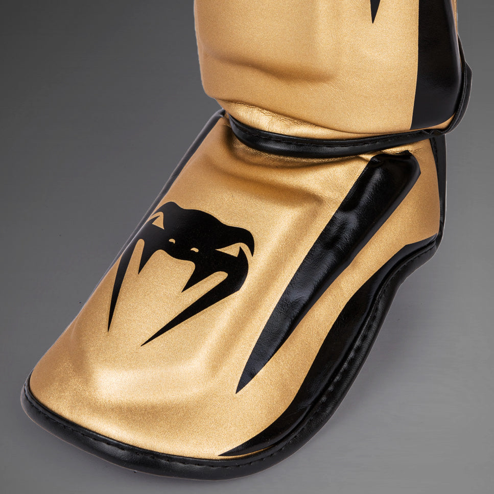 venum-elite-standup-schienbeinschoner-gold-schwarz image 4