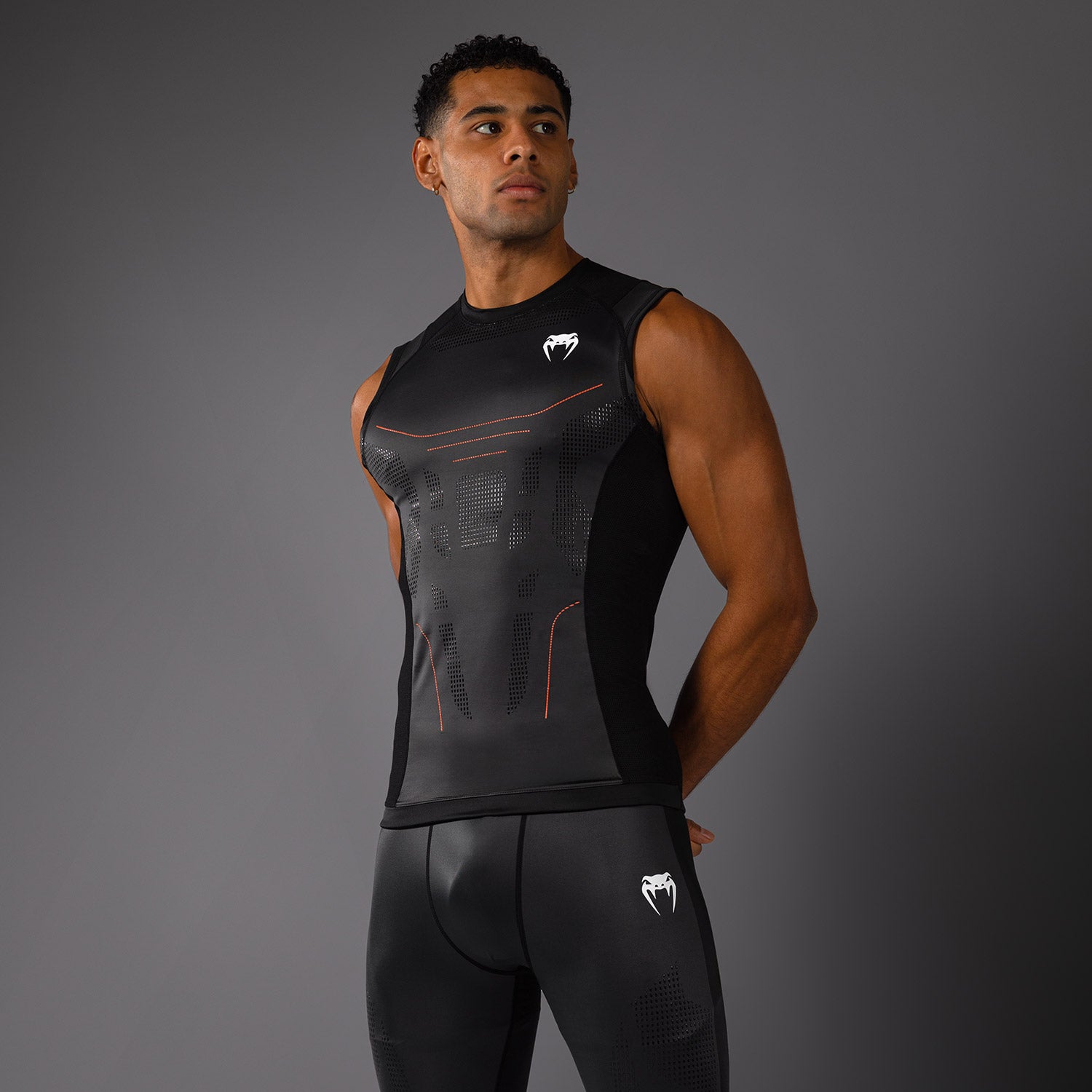 venum-technical-3-0-rashguard-rmellos-graphit-herren-mma-bjj image 2