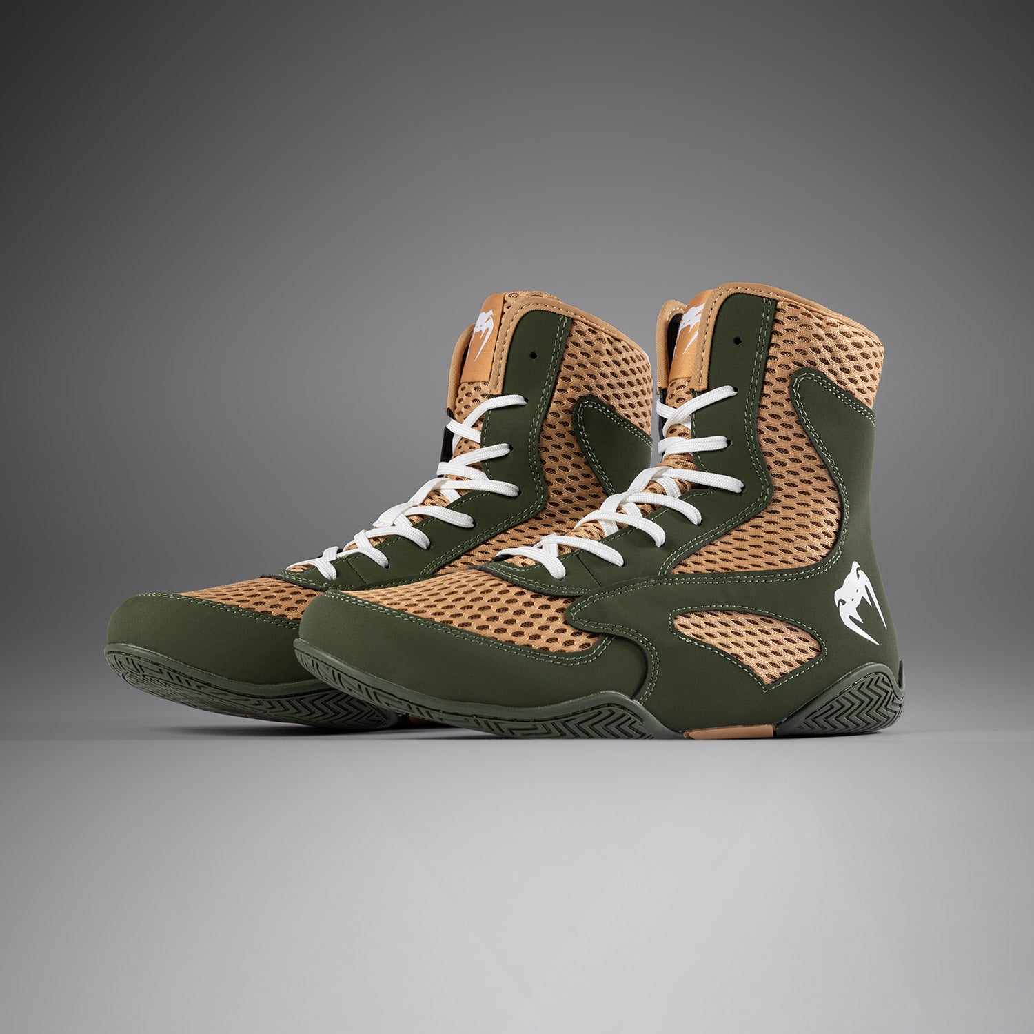 venum-contender-boxschuhe-milit-rgr-n-sand image 1