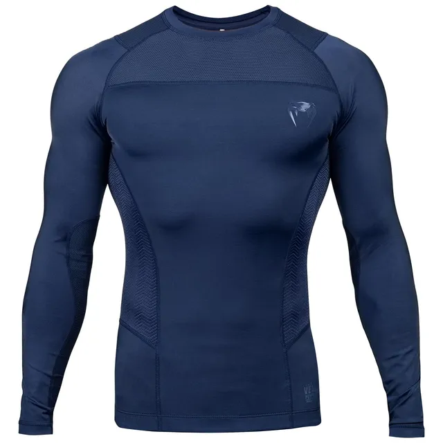 venum-g-fit-rashguard-langarm-marine-kompression image 1
