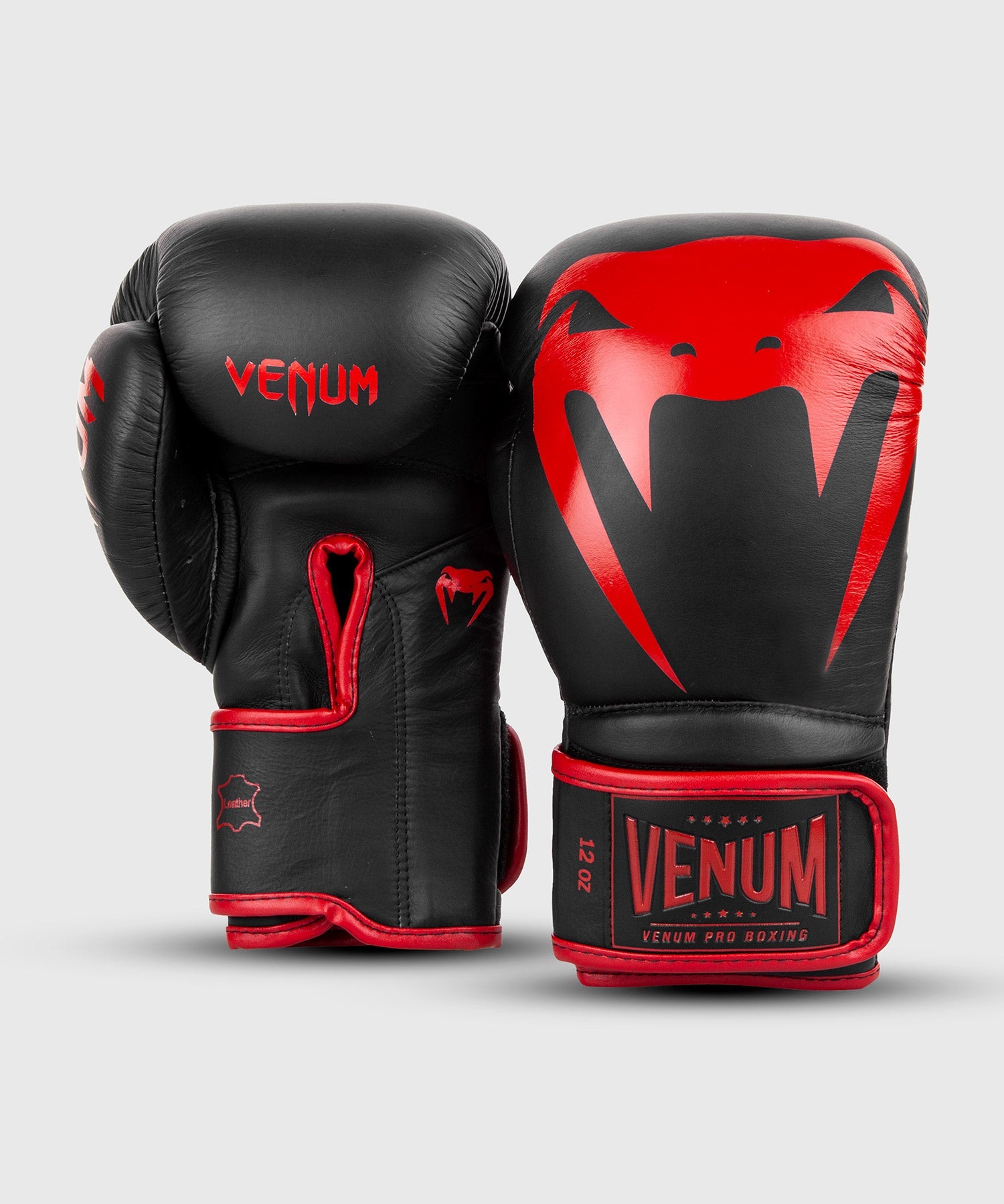 venum-giant-2-0-profi-boxhandschuhe-klett-schwarz-rot image 3