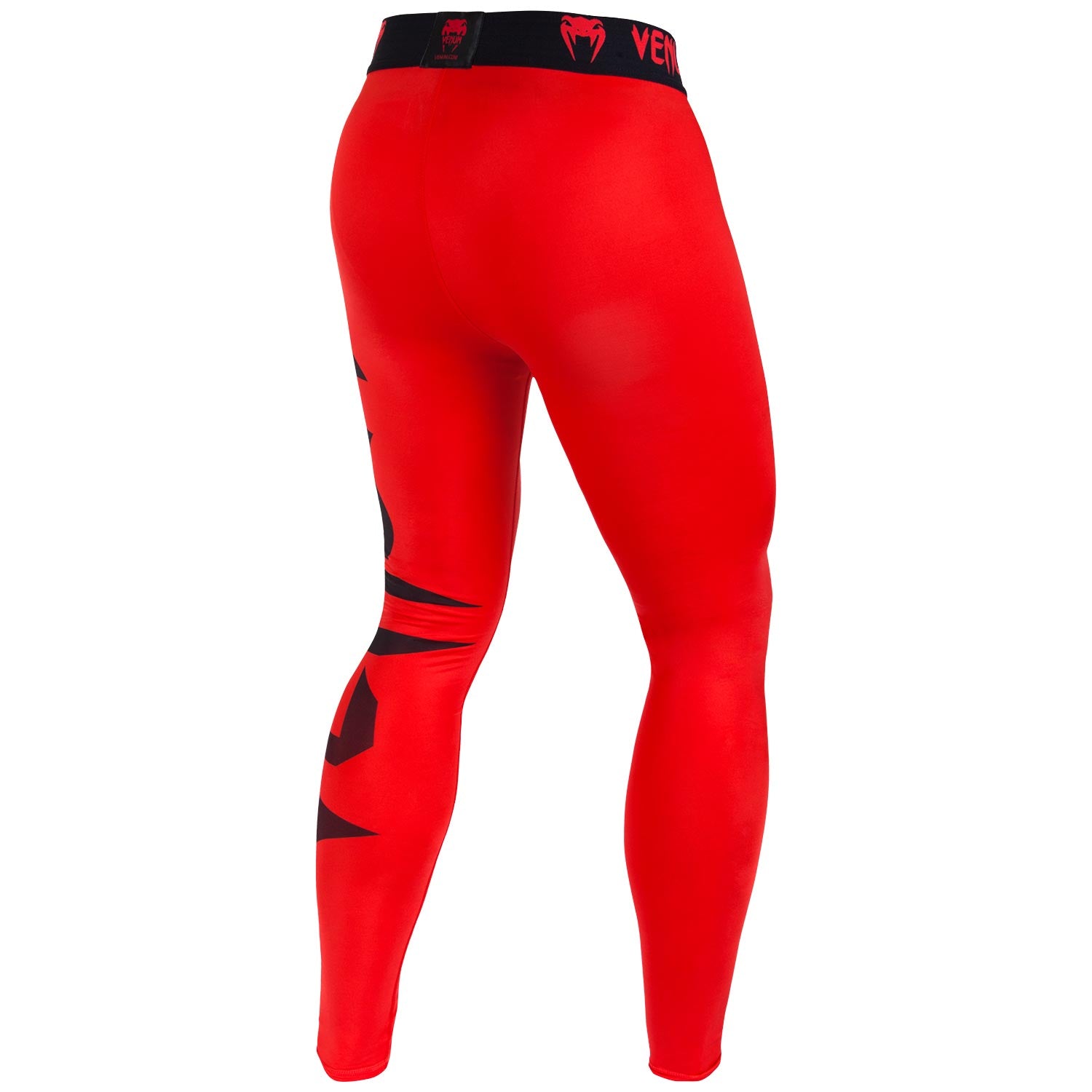 venum-giant-spats-kompressionshose-rot-schwarz image 3