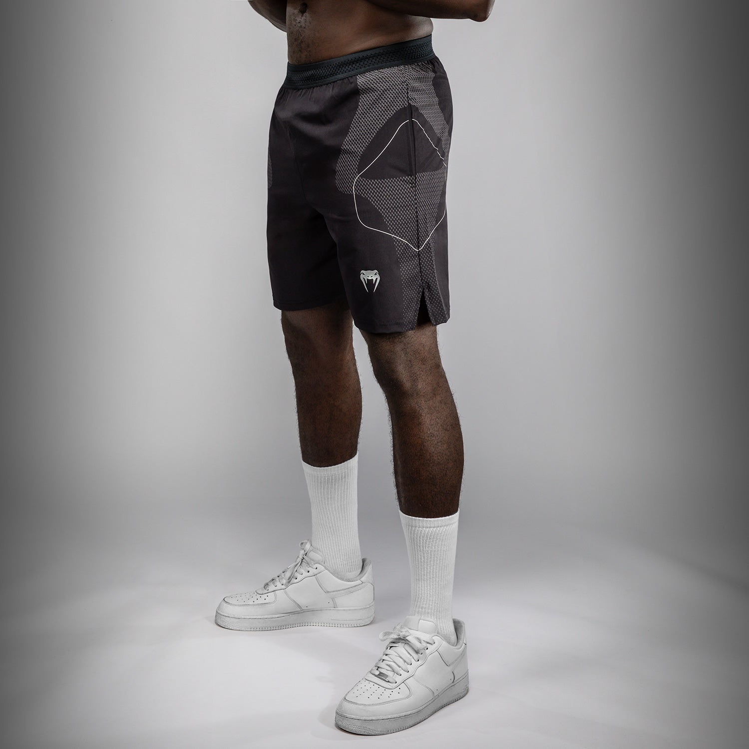 venum-nexus-trainingsshorts-herren-schwarz-silber image 2