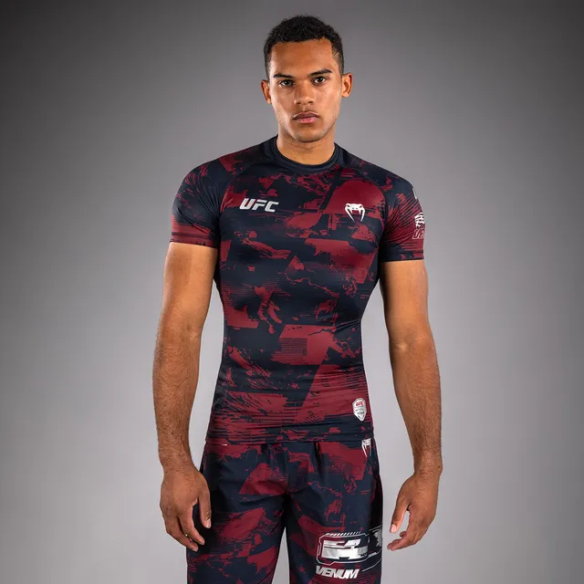ufc-zenith-by-venum-authentic-fight-week-rashguard-kurzarm-herren-marineblau-bur image 1