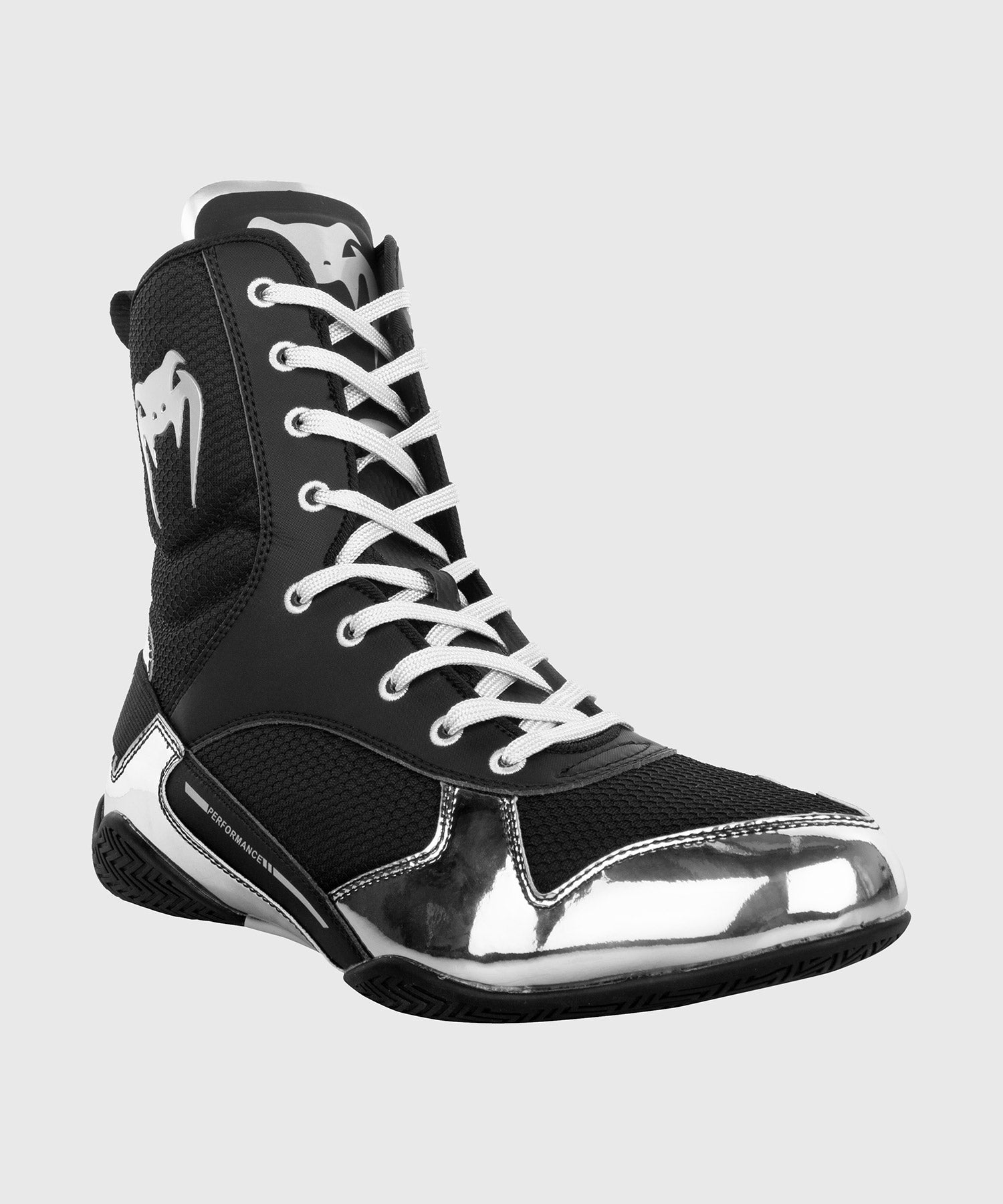 venum-elite-boxschuhe-schwarz-silber image 5