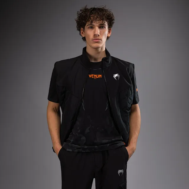 venum-paddock-softshell-weste-kurzarm-schwarz image 1
