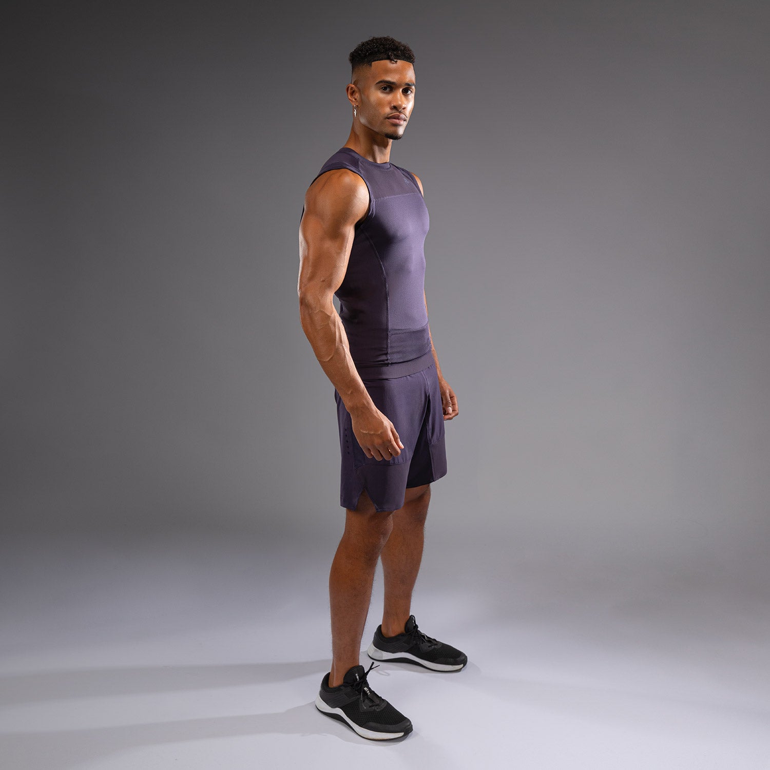 venum-g-fit-air-herren-rmelloses-rashguard-tiefpurpur image 1