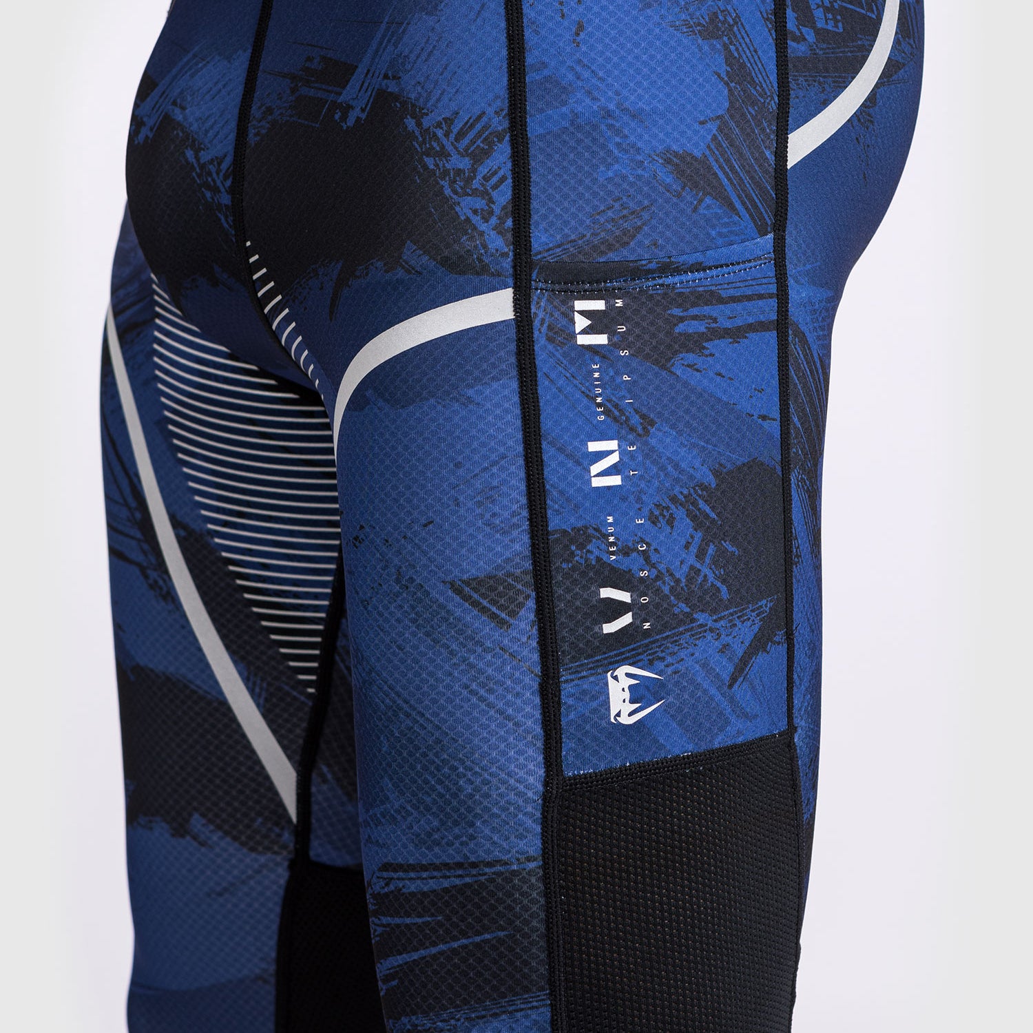 venum-electron-3-0-kompressionshose-herren-marineblau image 2