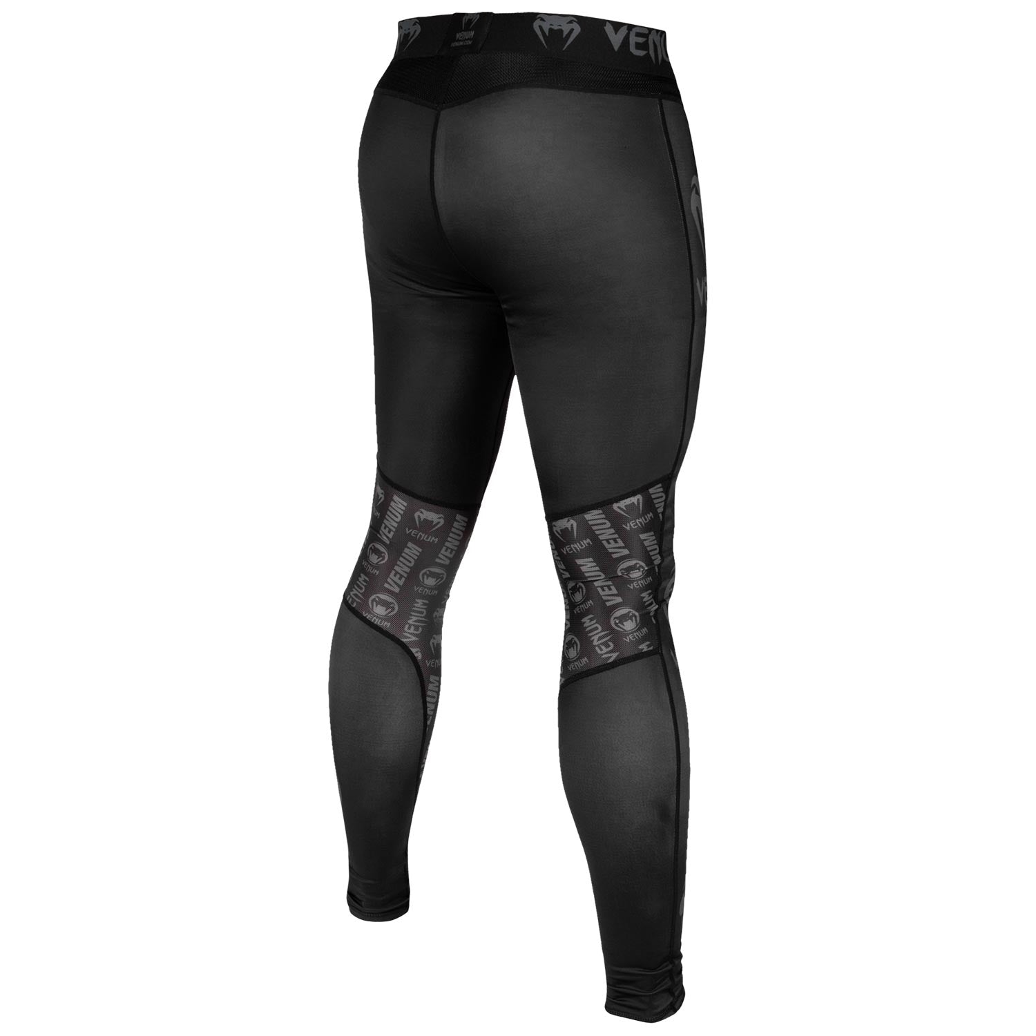 venum-logos-kompressionshose-schwarz-schwarz image 4