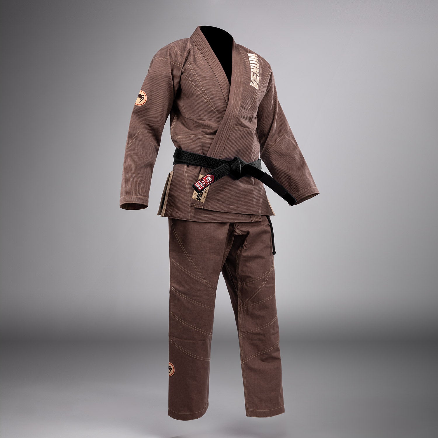 venum-elite-5-0-brazilian-jiu-jitsu-gi-450-schokoladenbraun image 2