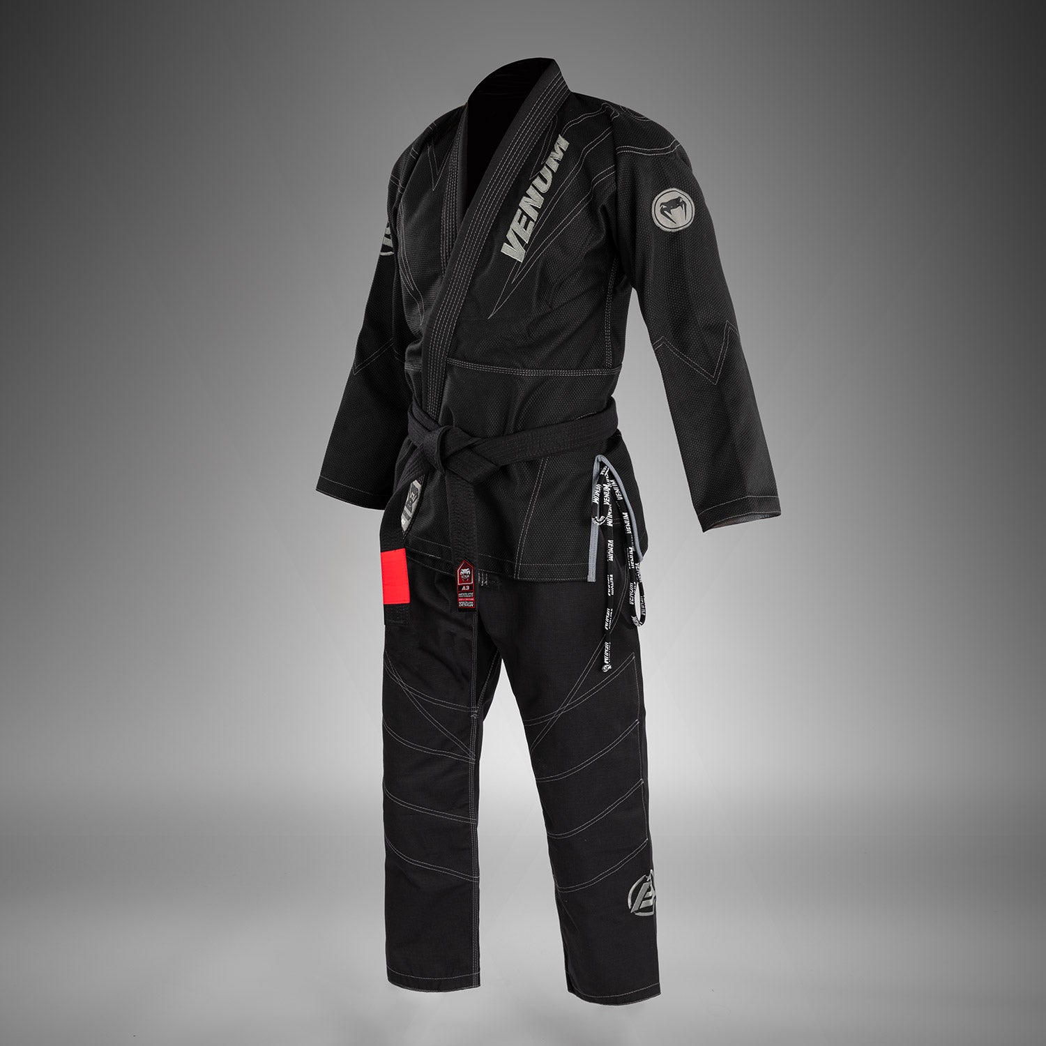 venum-x-polaris-bjj-gi-schwarz-grau image 6