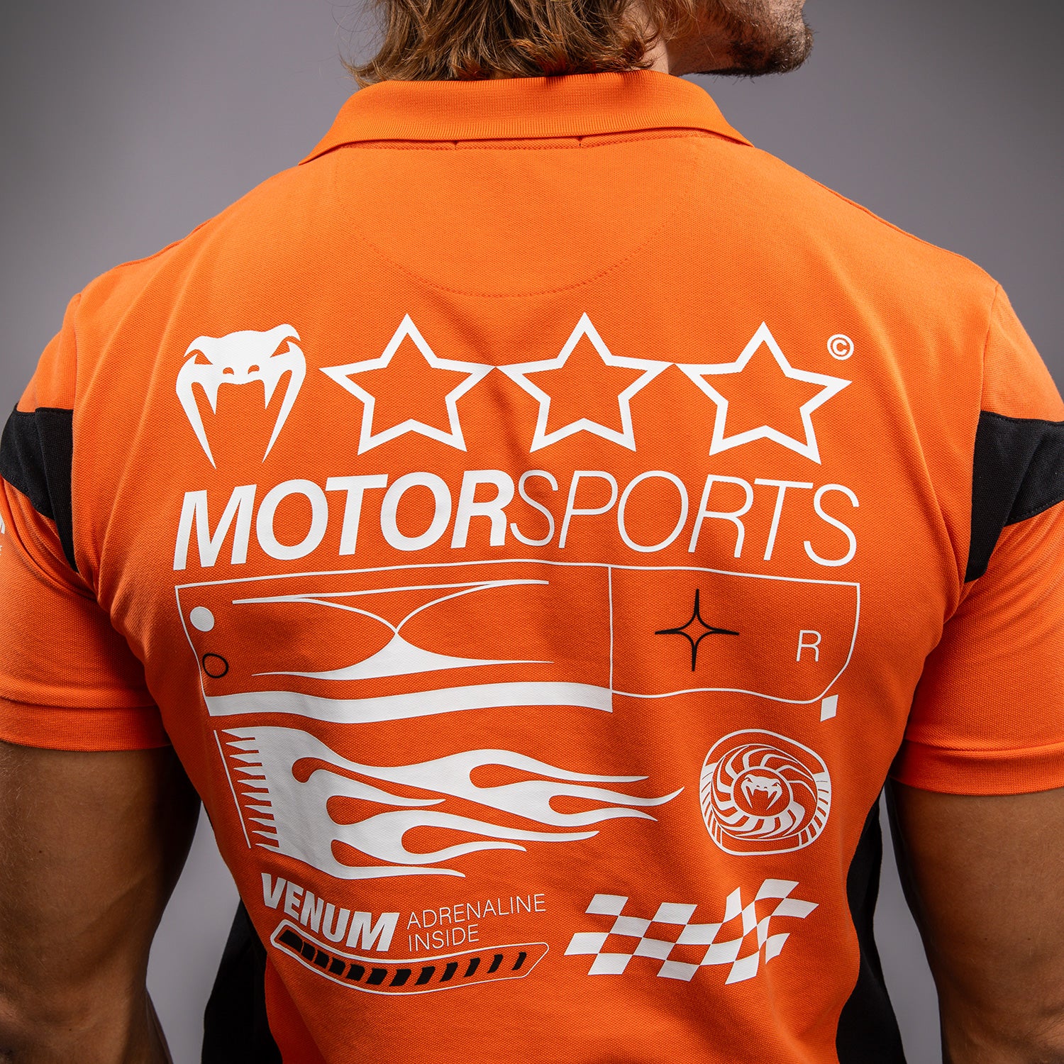 venum-motorsport-baumwollpolo-mandarine-orange image 6