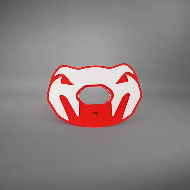 venum-elite-lipguard-logo-edition-zahnschutz-rot-wei image 1