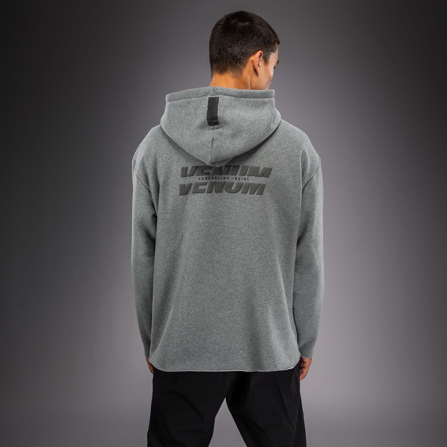 venum-divide-winter-kapuzenpullover-herren-grau image 1
