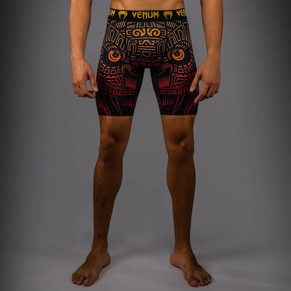 venum-quetzal-fury-vale-tudo-shorts-schwarz-fury-rot-tangerine image 1