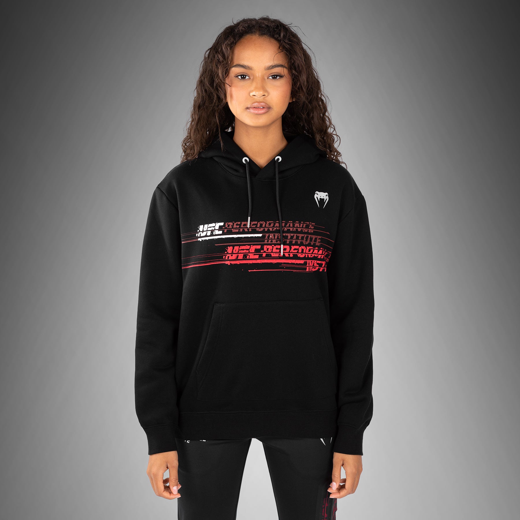 venum-ufc-performance-institute-2-0-hoodie-damen-schwarz-rot image 3