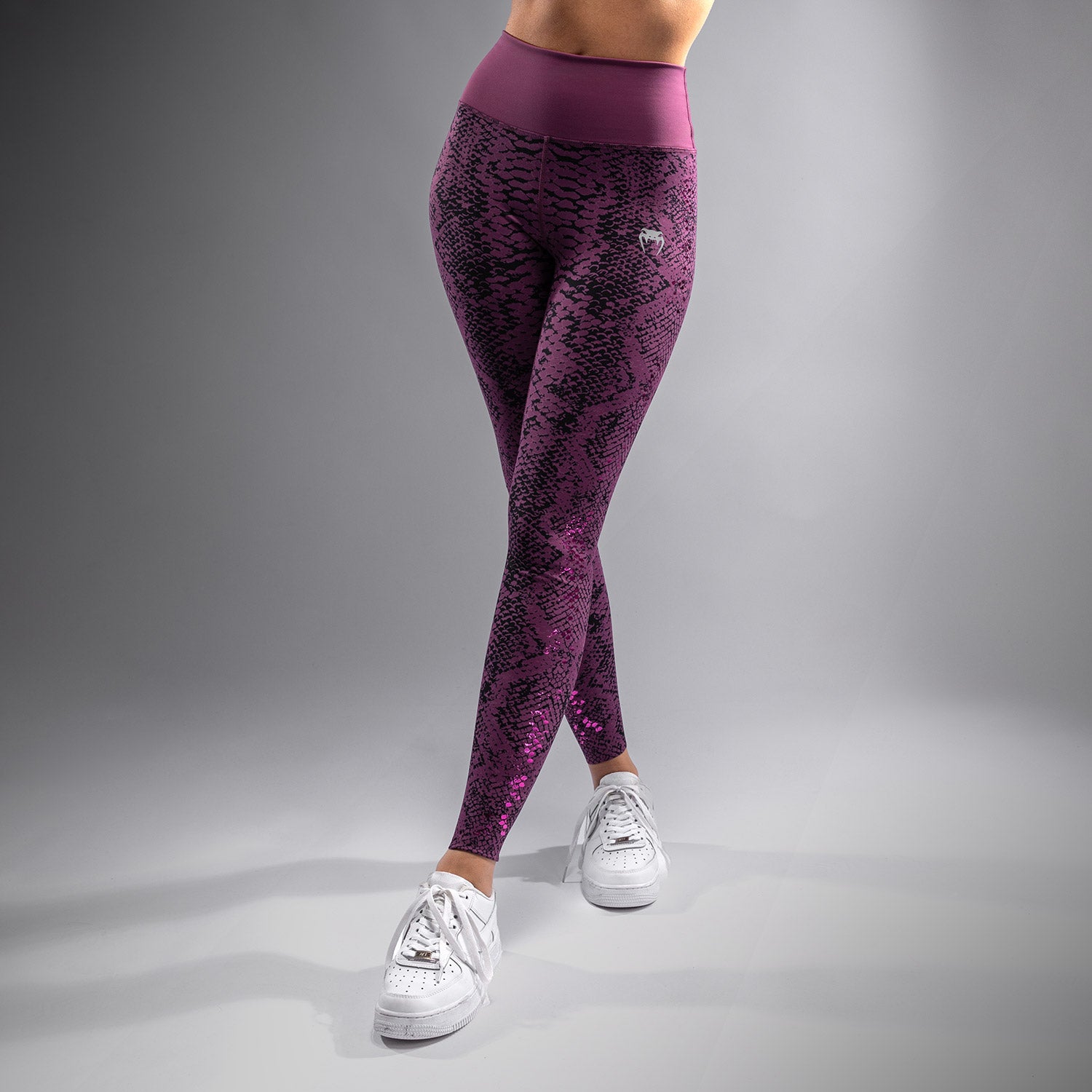 venum-amazonia-frauen-leggings-lila-high-waist-full-length image 1
