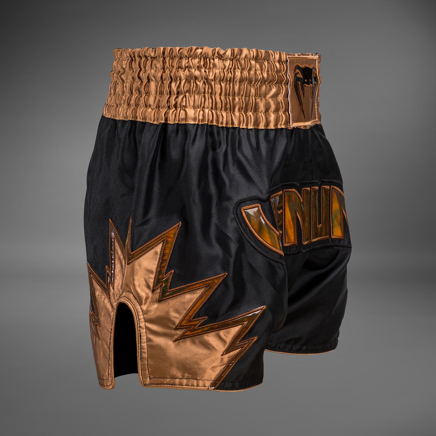 venum-inferno-muay-thai-shorts-schwarz-bronze image 4