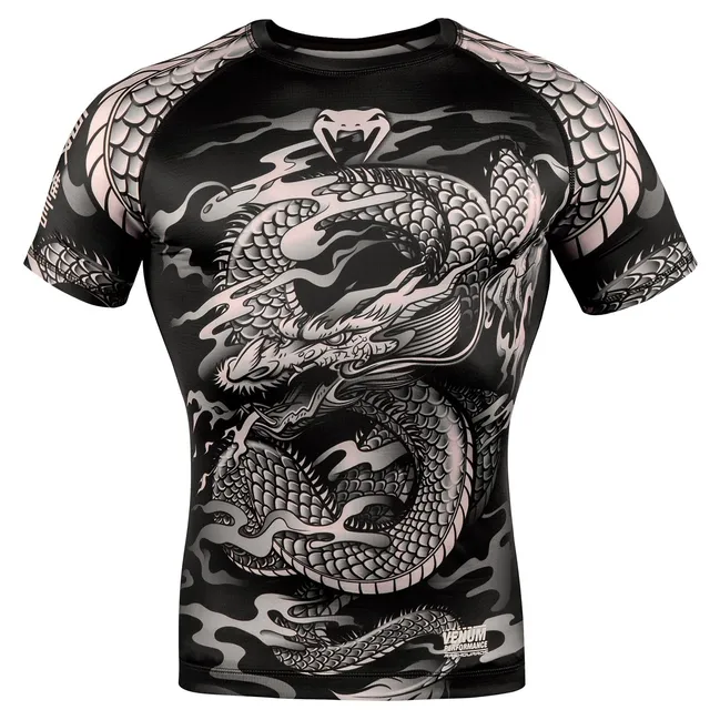 venum-dragon-s-flight-rashguard-kurzarm-schwarz-sand image 1