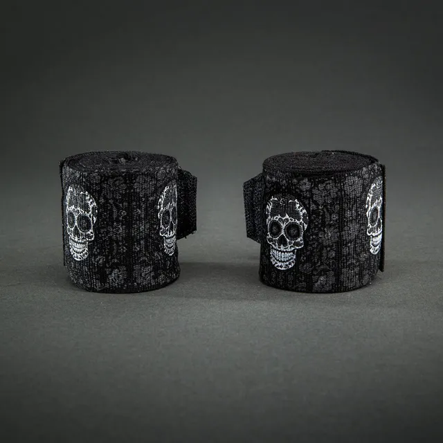 venum-kontact-evo-santa-muerte-boxbandagen-schwarz-wei image 1