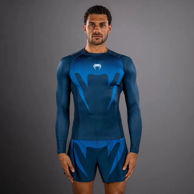 venum-no-gi-rashguard-langarm-indigo image 1