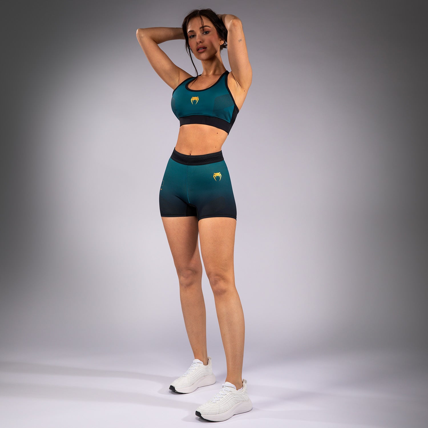 venum-tactical-xt-vale-tudo-shorts-f-r-frauen-schwarz-waldgr-n image 4