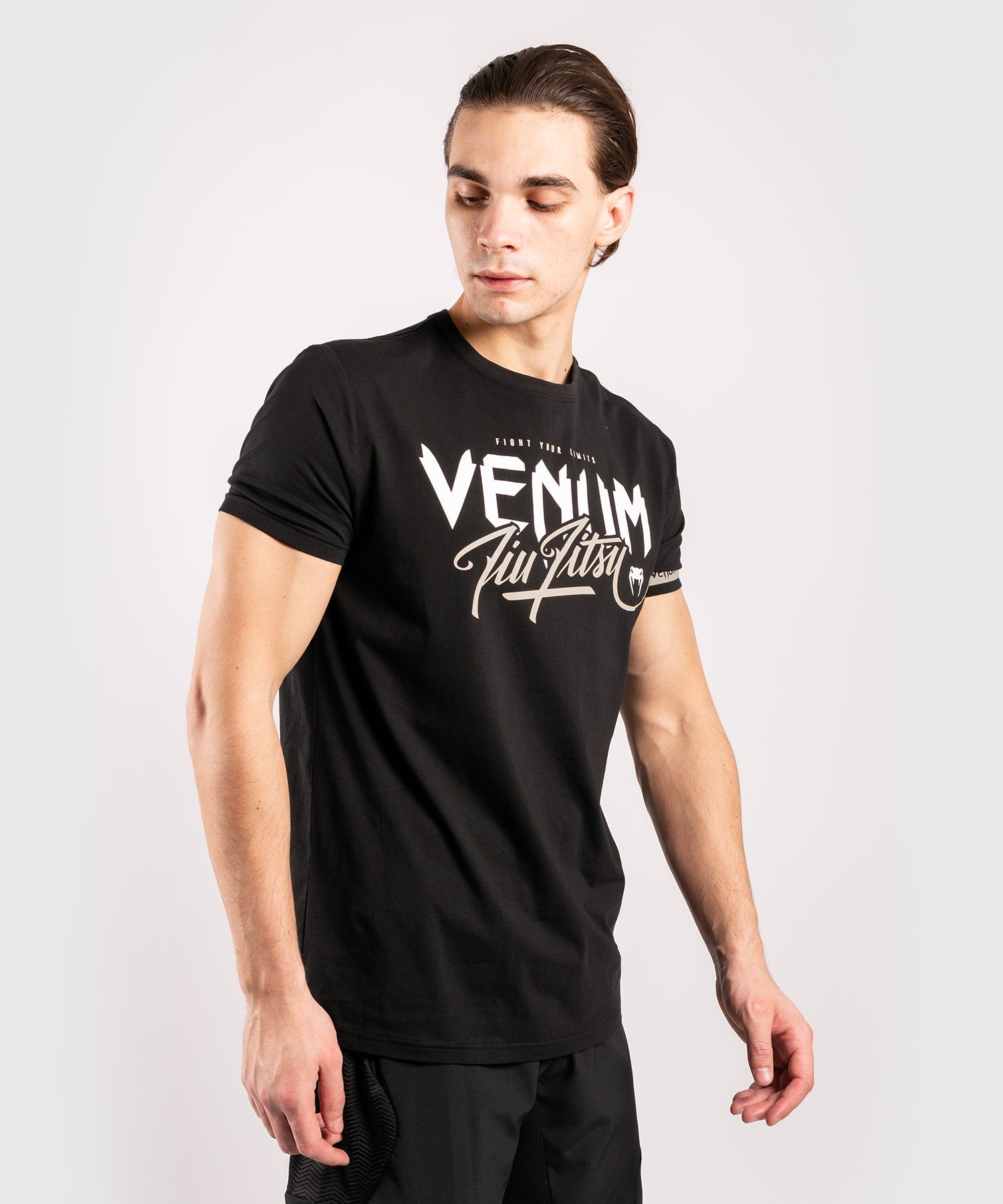 venum-bjj-classic-20-t-shirt-schwarz-gold image 3