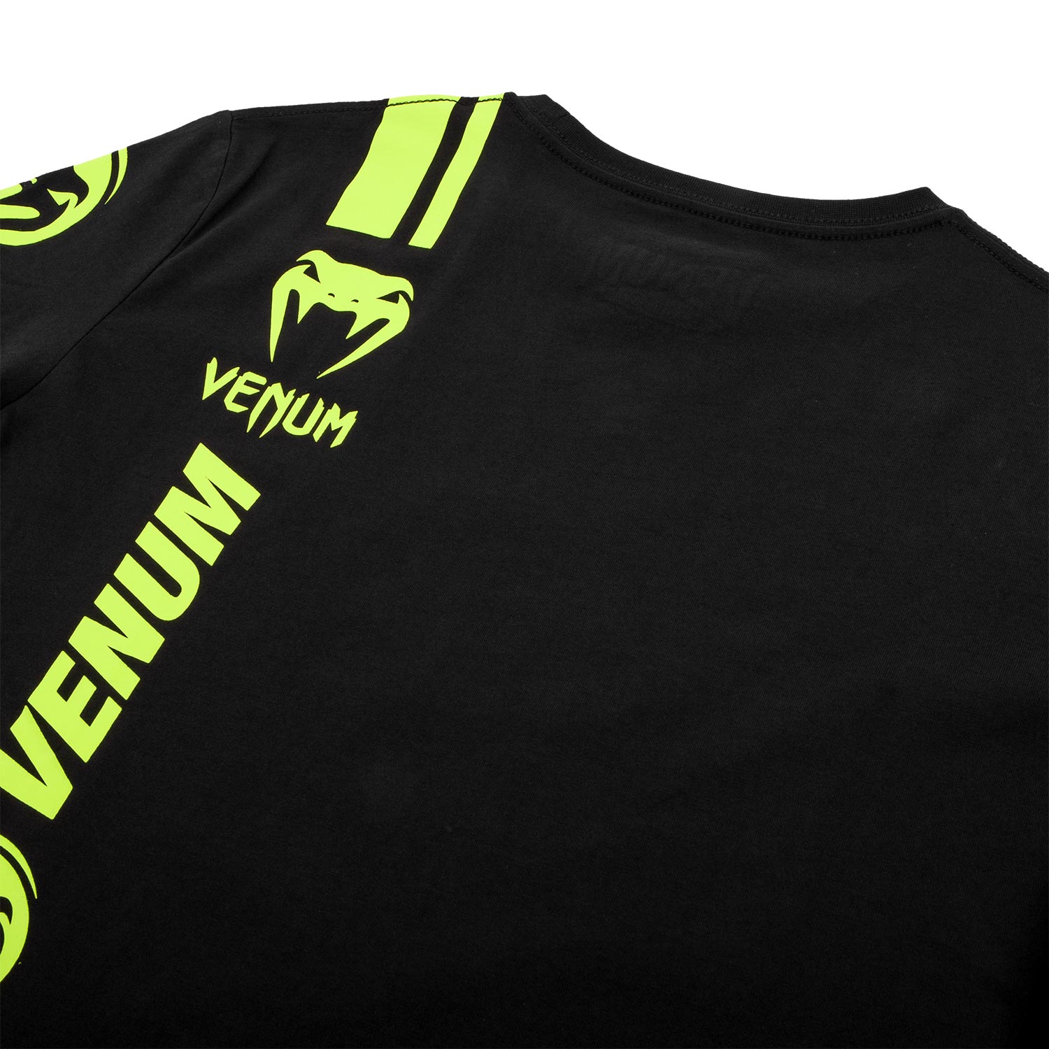venum-logos-t-shirt-schwarz-neongelb image 7