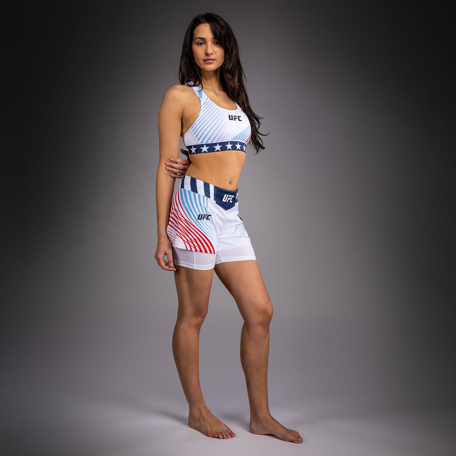 ufc-freedom-250-by-venum-authentic-fight-night-fight-shorts-damen-wei image 4