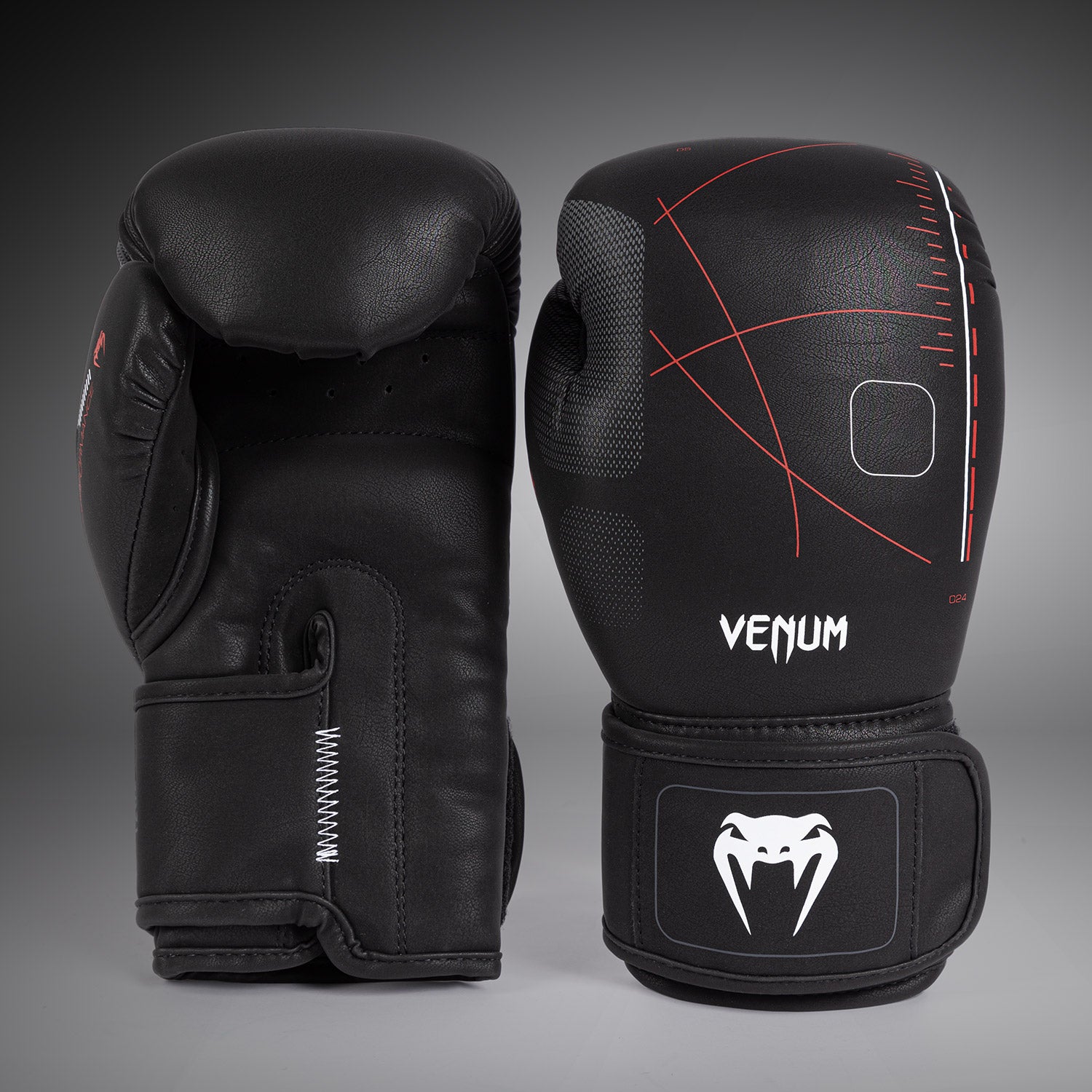 venum-tactical-xt-boxhandschuhe-schwarz-feuerrot image 1