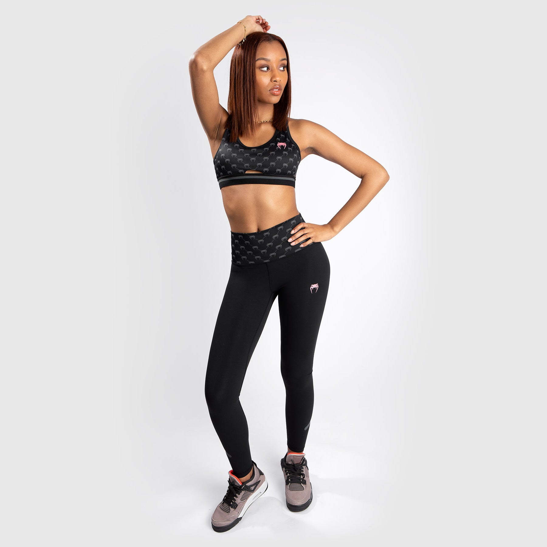 venum-monogram-leggings-schwarz-ros-gold-f-r-damen image 1
