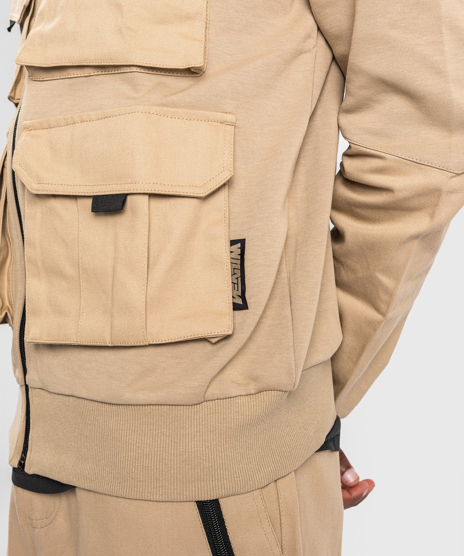 venum-cargo-jacke-mit-rei-verschluss-sand-beige image 6