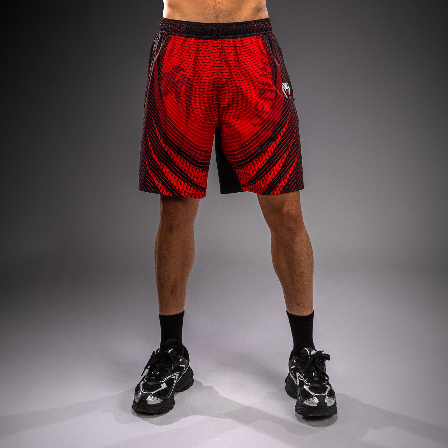 venum-galactic-3-0-trainingsshorts-herren-rot-silber image 1