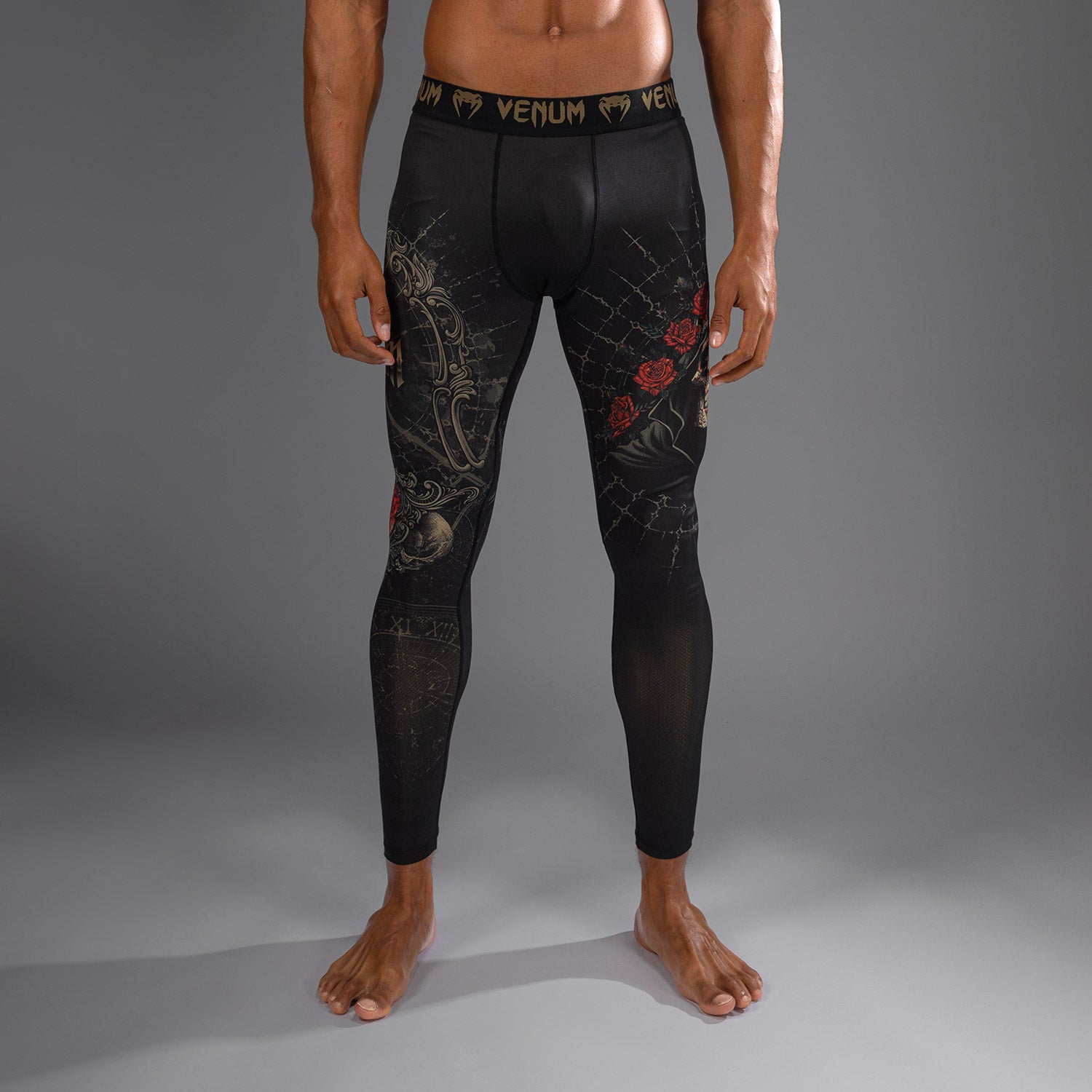 venum-santa-muerte-5-0-spats-tiefes-schwarz-gold-herren image 1