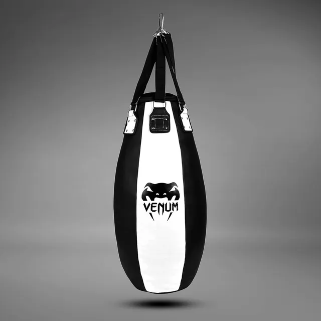 venum-tear-drop-boxsack-schwarz-wei image 1